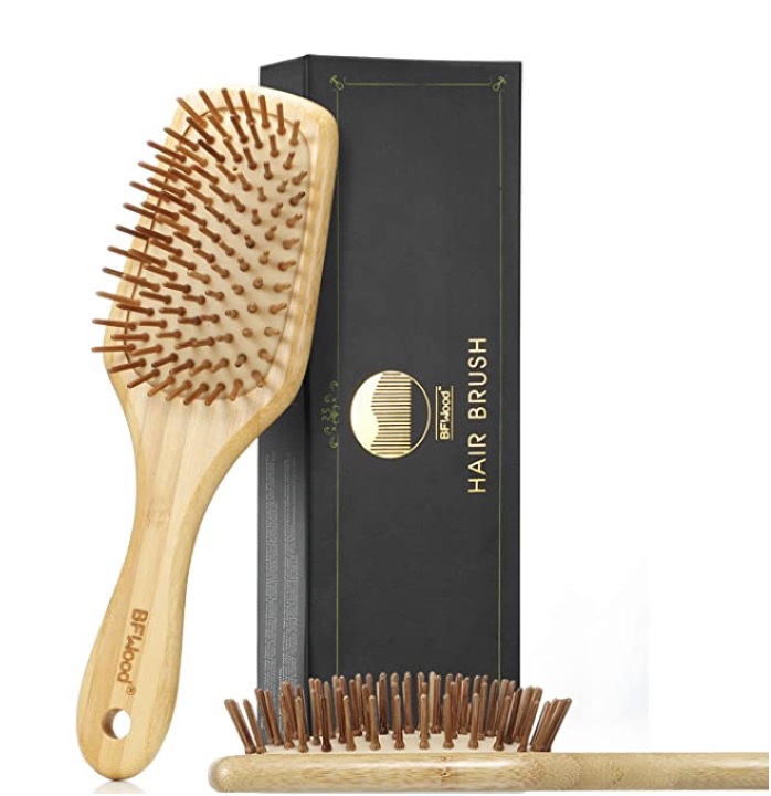 BFWood Bamboo Bristles Hairbrush