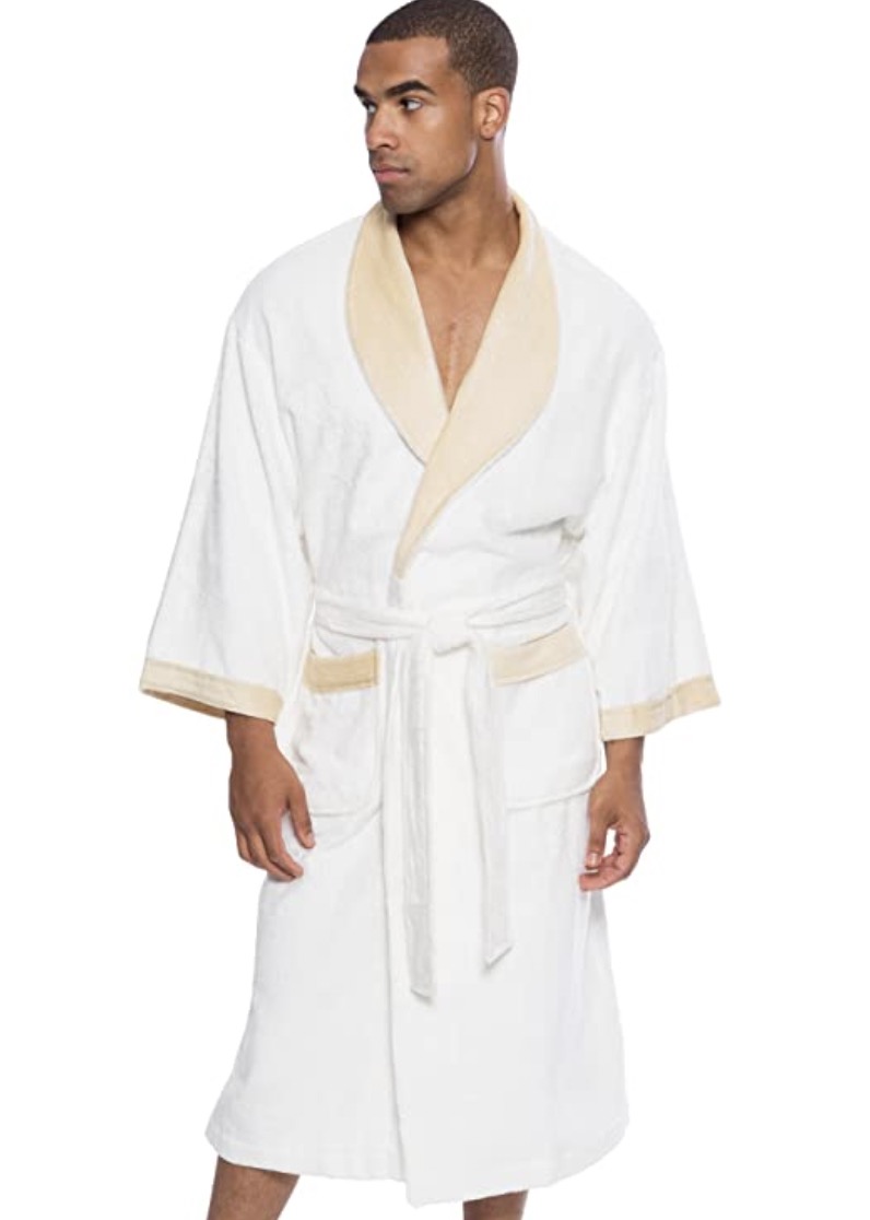 6Texere Mens Terry Cloth Bath Robe