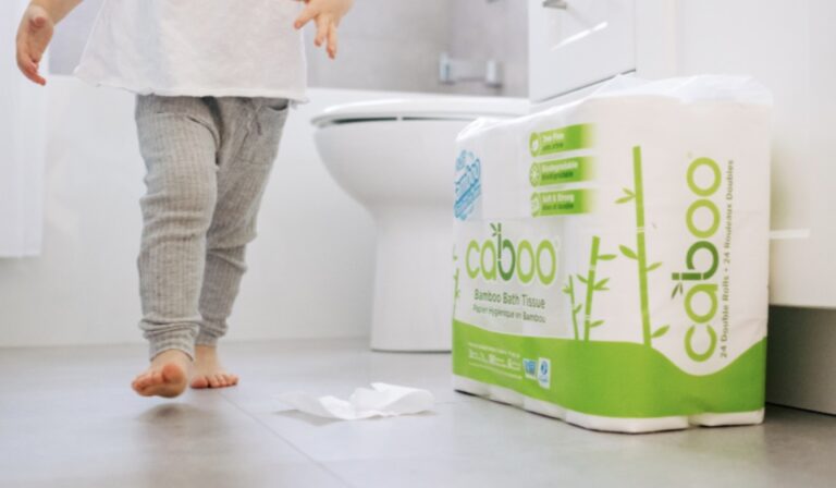 Caboo Tree Free Bamboo Toilet Paper, Septic Safe, Biodegradable, Eco Friendly Bath Tissue with Soft