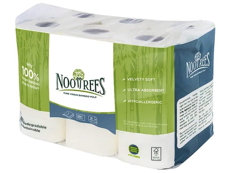 Nootrees bamboo Toilet Paper